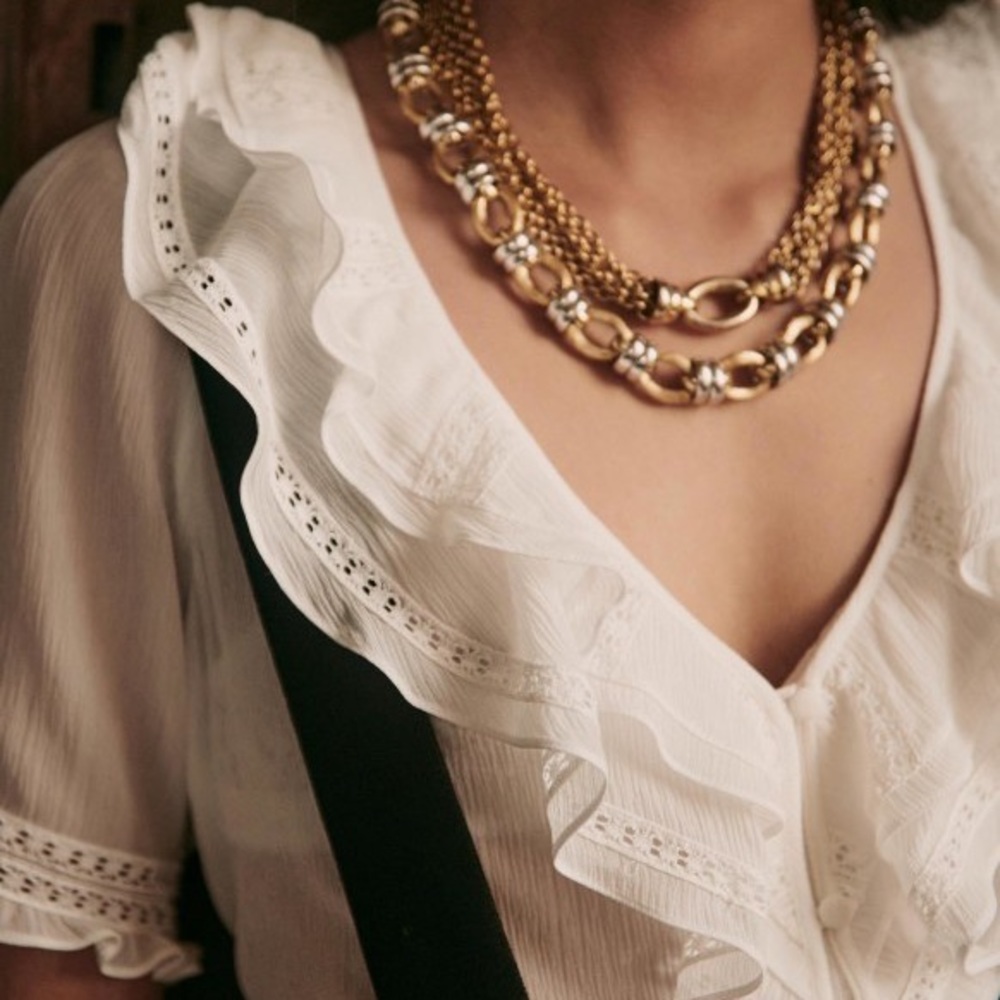 Sezane Alyna Shirt NWOT